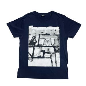 Navy Graphic T-Shirt